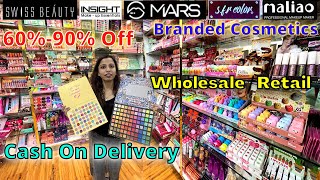 Branded Original Cosmetic Warehouse In Delhi  Wholesale amp Retail  60 90 Off  NO MINIMUM ORDER [upl. by Satterlee]