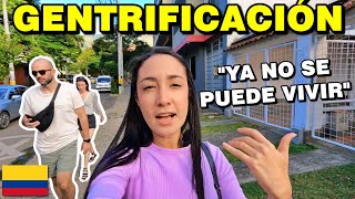 Así es la ZONA MÁS GENTRIFICADA de COLOMBIA [upl. by Nylrad514]