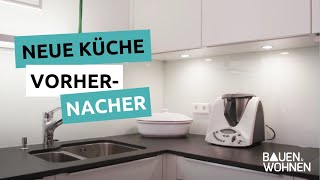 Küchen VorherNachher neue Küche nach 43 Jahren [upl. by Berns626]