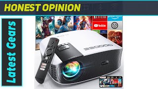 GooDee Smart 4K Projector – Best Home Theater Experience with 400quot Display [upl. by Valtin]