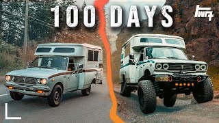 INSANE TRANSFORMATION  The Worlds First Land Cruiser Chinook Build  Stock To Global Travel Rig [upl. by Rustin]