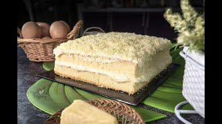 Snowy Cheese Cake  CaraCikDayang [upl. by Erdah82]