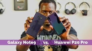 Lowlight Battle Galaxy Note 9 vs Huawei P20 Pro [upl. by Armalla]