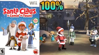 Santa Claus is Comin To Town 65 100 Wii Longplay [upl. by Llennoj185]