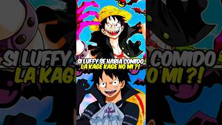 Sí Luffy se habia comido la Kage Kage no Mi  🤔💀 anime onepiece onepieceteoria luffy akumanomi [upl. by Ashien420]