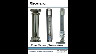 Rotametros para medir el caudal de liquidos y gases  Somos fabricantes [upl. by Ainekahs465]