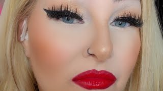 Dita von TeeseBurlesque inspired makeup [upl. by Ocana]