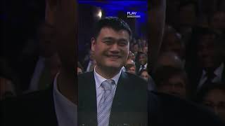 Shaq makes Yao Ming laugh 😂 [upl. by Calista]