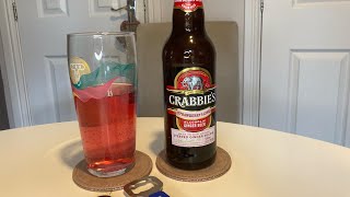 Crabbies  Strawberry and Lime ginger beer  Lidl Beer review [upl. by Barrett]