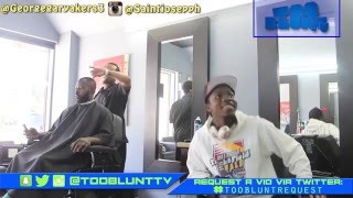 Barber Reacts To Avelino Wretch 32 Fire In The Booth [upl. by Rriocard135]