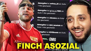 FINCH ASOZIAL Reagiert auf meinen SONG für ihn  CRINGE [upl. by Ellekcir]