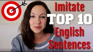 How to Pronounce TOP 10 English Sentences [upl. by Sirtimed]