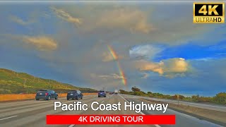 4K Scenic Drive Pacific Coast Highway from Crystal Cove Southern California [upl. by Pettifer]