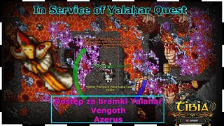 In Service of Yalahar Quest Cały QUEST Dostęp za bramki Yalahar Vengoth Azerus  TIBIA [upl. by Loveridge169]