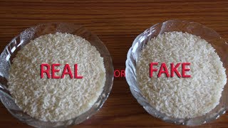 How To identify Plastic Rice In 6 Different Steps in 2017 [upl. by Denn]