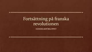 Franska revolutionen [upl. by Chandal]