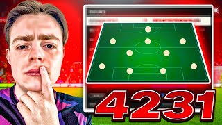 My TOP 1 4231 is SO GOOD now✅🔥 Best EAFC 24 Custom Tactics amp Formation [upl. by Pirozzo]