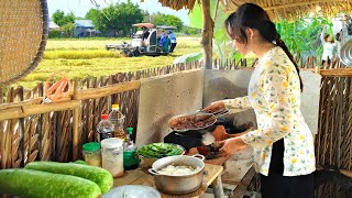 Pork Stew With Vietnamese Fermented Shrimp Paste for Rice Harvest Day  Quynh Que [upl. by Ralleigh694]