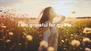 Gratitude Affirmations ✨ Daily Affirmations to Attract Positivity amp Abundance [upl. by Anej]