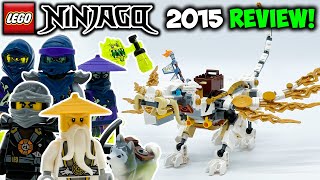 2015 Master Wu Dragon Review LEGO Ninjago Possession Set 70734 [upl. by Airdnaxila]