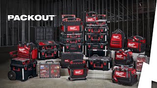 PACKOUT™ Milwaukee®  Système de rangement et de transport polyvalent [upl. by Fosque292]