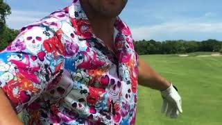 Hreski 108 Shirt  Skulls and Roses Design Golf Shirt [upl. by Greenman]