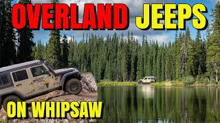 Overland Jeeps tackle The Whipsaw Trail [upl. by Anzovin]