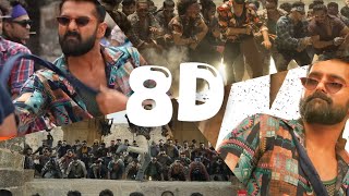 Steppa maar song 8d  DOUBLE ISMART  full song HD 8daudio rampothineni [upl. by Anjanette107]