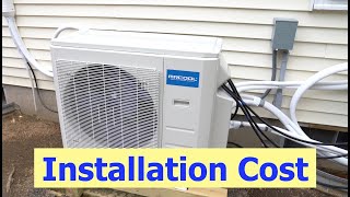 MRCOOL DIY MultiZone Ductless Mini Split Heat Pump  The Real Cost and Installation Time [upl. by Chil]