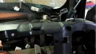 HOW TO 2003 chevy silverado blend door Actuator removal [upl. by Lydell]