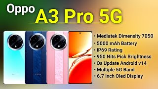 Oppo A3 Pro 5G ।। Oppo A3 Pro 5G Full Specs TheSufiyanTechnology [upl. by Peednam]