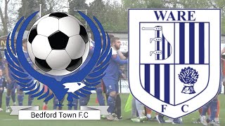 Bedford Town 2  1 Ware FC  Playoff Semi Final 010524 [upl. by Lorimer]