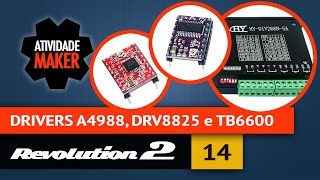 REVOLUTION 2  DRIVERS A4988 DRV8825 e TB6600 [upl. by Isobel]