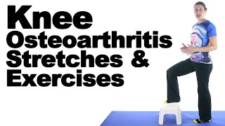 Knee Osteoarthritis OA Stretches amp Exercises  Ask Doctor Jo [upl. by Reiko761]