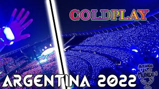 RECITAL COLDPLAY ARGENTINA 2022 🇦🇷 HD OPENING  HIGHER POWER  BUENOS AIRES 08112022 [upl. by Harsho]