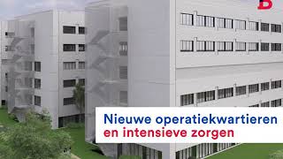 Uitbreiding van het ziekenhuis UZA in Edegem [upl. by Enimrac495]