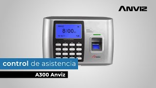 Configuración de Control de Asistencia A300 Anviz en CrossChex [upl. by Aliber39]