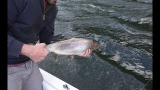 Shuswap Lake Fishing  Hits Galore [upl. by Haodnanehs]