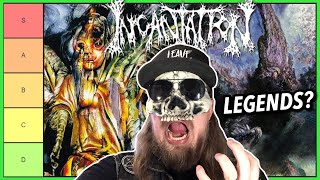 INCANTATION Albums Ranked Best To WORST [upl. by Kasevich]