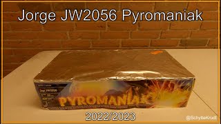 JW2056 Pyromaniak Jorge  Fyrværkeri nytår 20222023 [upl. by Arron]