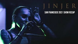 JINJER 2021  San Francisco show recap [upl. by Selestina751]