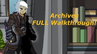 AQW join Archives FULL Walkthrough [upl. by Tawsha]