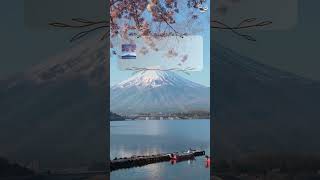 Mount Fuji shorts travel destination mountfuji [upl. by Nanreik231]