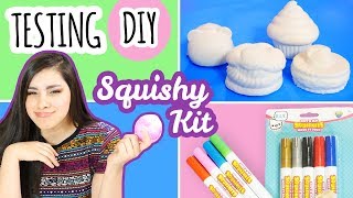 HONEST Squishy Kit Review  Soft N Slo DIY Squishies [upl. by Morgana]