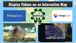 MapLibre Tutorial 09 Display Videos on an Interactive Map [upl. by Dulcle]