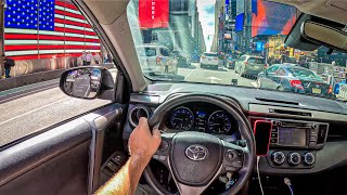 Toyota RAV4 In USA 🇺🇸 25 VVTi 176HP 0100 POV Test Drive 1865 Joe Black [upl. by Lenrad]