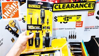 Home Depot CRAZY Clearance Tool Deals Started [upl. by Adalai497]