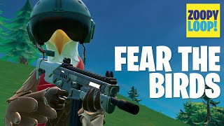 🔴 Fear The Bird Skins Fortnite Zero Build Gameplay [upl. by Wendelina884]