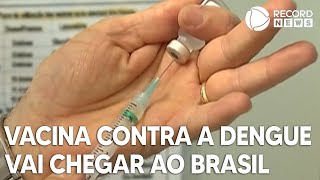 Vacina contra a dengue vai chegar ao Brasil [upl. by Oswin]