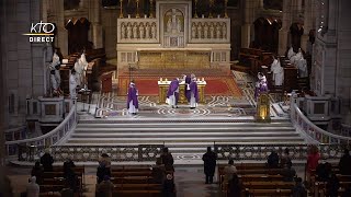 Messe du mercredi des Cendres au SacréCoeur de Montmartre [upl. by Bechler]